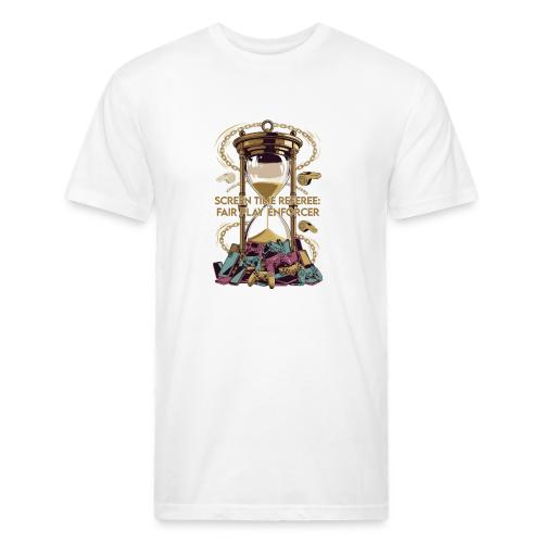 Screen Time Referee T Shirt, Fair Play Enforcer - Unisex Poly/Cotton T-Shirt