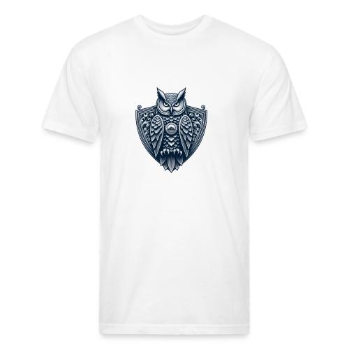 Night Watch Owl T Shirt, Sarcastic Dad Gift - Unisex Poly/Cotton T-Shirt