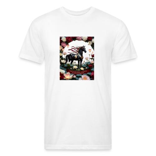 Year of the Horse Harmony T Shirt, Lunar New Year - Unisex Poly/Cotton T-Shirt