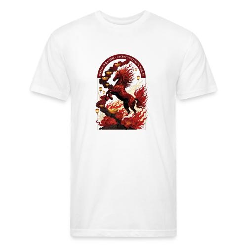 Year of the Horse Rise T Shirt,Lunar New Year Gift - Unisex Poly/Cotton T-Shirt
