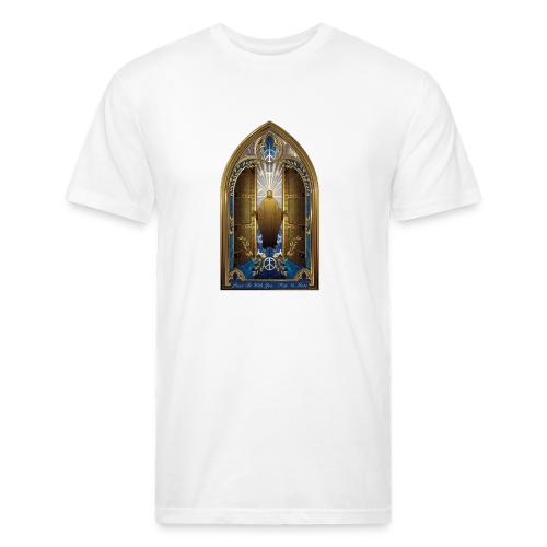 Easter Peace Be With You Locked Doors T Shirt,Gift - Unisex Poly/Cotton T-Shirt