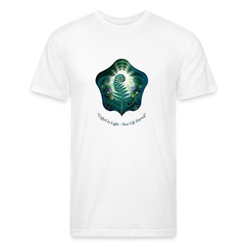 Easter Unfurl in Light Resurrection T Shirt, Gift - Unisex Poly/Cotton T-Shirt