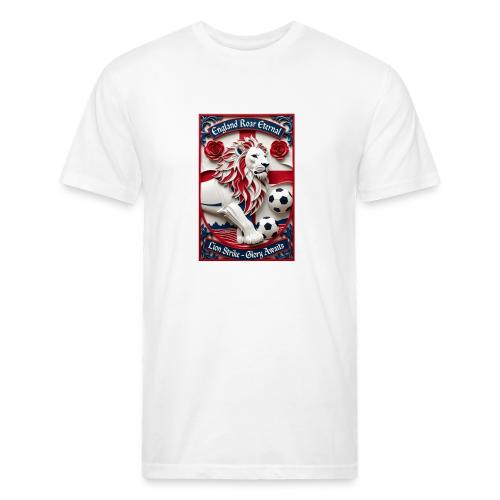 England Lion Soccer T Shirt, Football Pride Gift - Unisex Poly/Cotton T-Shirt