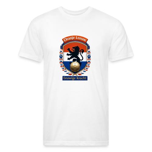 Netherlands Lion Premium T-Shirt, Dutch Flag Gift - Unisex Poly/Cotton T-Shirt