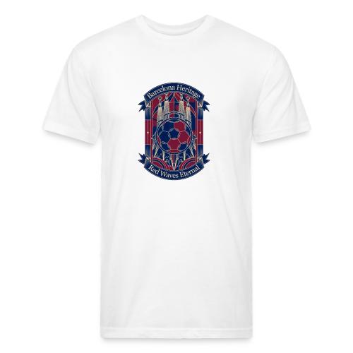 Barcelona Red Heritage T Shirt, Barsa fan Gift - Unisex Poly/Cotton T-Shirt
