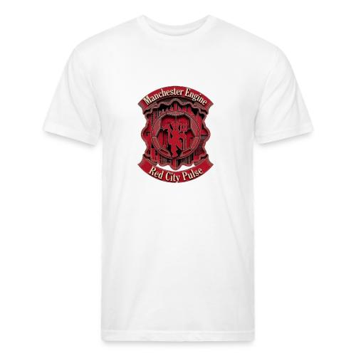 Red Manchester T Shirt, Red Soccer City Pride Gift - Unisex Poly/Cotton T-Shirt