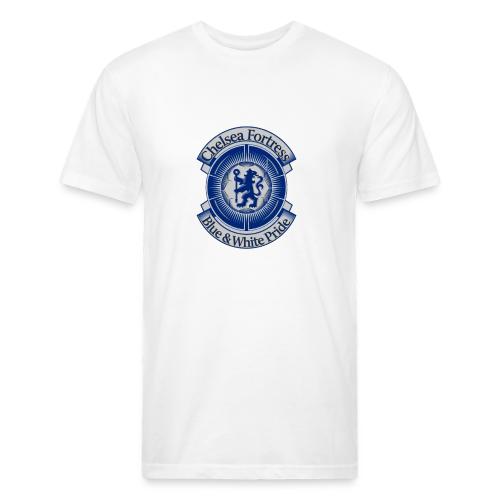 Chelsea Fortress T Shirt, Soccer City Pride Gift - Unisex Poly/Cotton T-Shirt