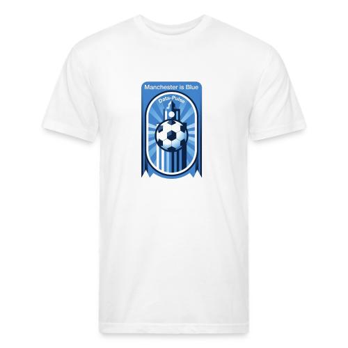 Manchester is Blue Soccer City T Shirt, Apparel - Unisex Poly/Cotton T-Shirt