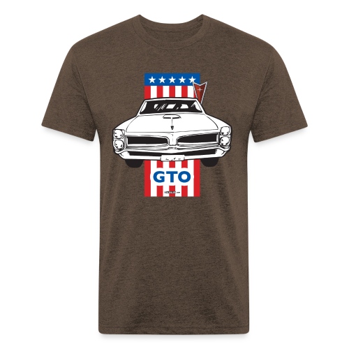 Pontiac GTO - AUTONAUT.com - Men’s Fitted Poly/Cotton T-Shirt