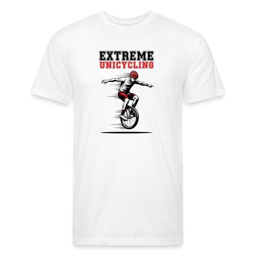 Extreme Unicycling - Unisex Poly/Cotton T-Shirt