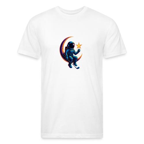 Unisex T-Shirt with Astronaut Design Premium - Unisex Poly/Cotton T-Shirt