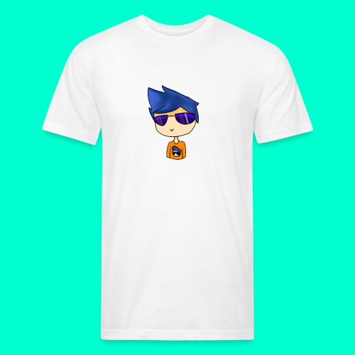 Cartoonish Avatar! - Men’s Fitted Poly/Cotton T-Shirt