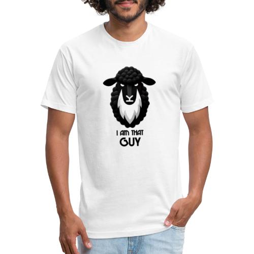 Black Sheep - Men’s Fitted Poly/Cotton T-Shirt