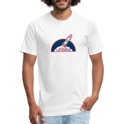 Space Voyagers - Fitted Cotton/Poly T-Shirt by Next Level