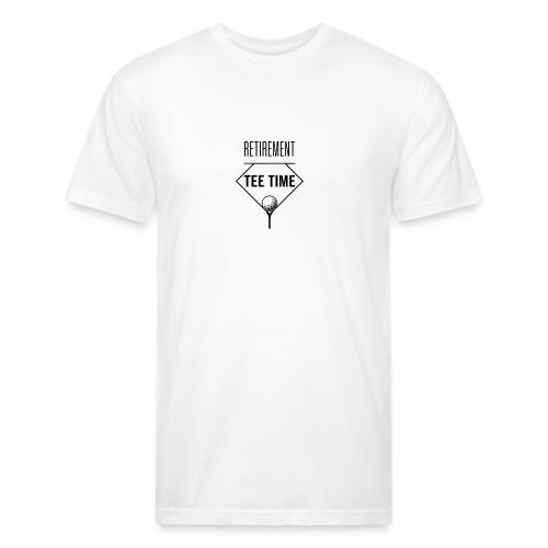 Retirement Tee Time - Golf Dad Gift Tee for Men - Unisex Poly/Cotton T-Shirt