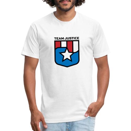 Team Justice Shield Logo - Unisex Poly/Cotton T-Shirt