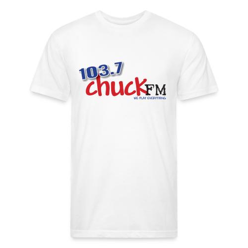 103.7 Chuck FM Main logo - Unisex Poly/Cotton T-Shirt