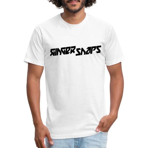Ginger Snap5 logo (slim black) - Unisex Poly/Cotton T-Shirt