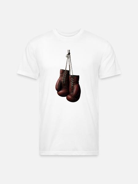 Boxing - Unisex Poly/Cotton T-Shirt - white