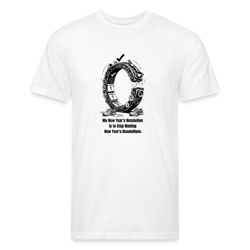 The Resolution Loop - Sarcastic New Year's T-Shirt - Unisex Poly/Cotton T-Shirt