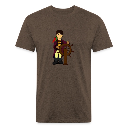 Alex the Great - Pirate - Men’s Fitted Poly/Cotton T-Shirt