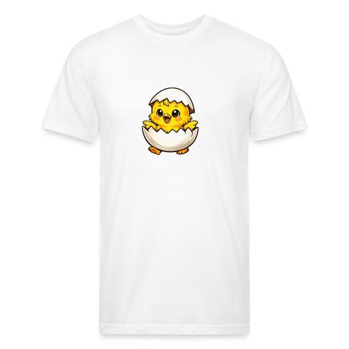 Easter Chick white - Unisex Poly/Cotton T-Shirt