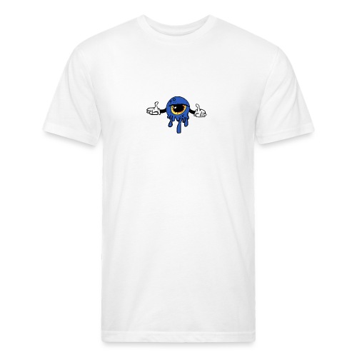 logo - Men’s Fitted Poly/Cotton T-Shirt