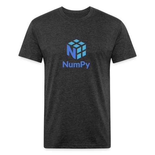 NumPy - Men’s Fitted Poly/Cotton T-Shirt