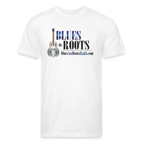 Blues & Roots Radio Logo - Unisex Poly/Cotton T-Shirt