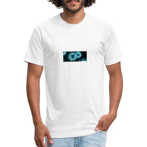 YAS CORONA - Men’s Fitted Poly/Cotton T-Shirt