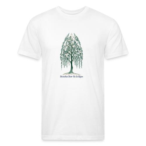 Easter Branches Bow Willow T Shirt, Easter Gift - Unisex Poly/Cotton T-Shirt