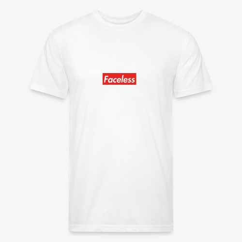 Faceless - Men’s Fitted Poly/Cotton T-Shirt