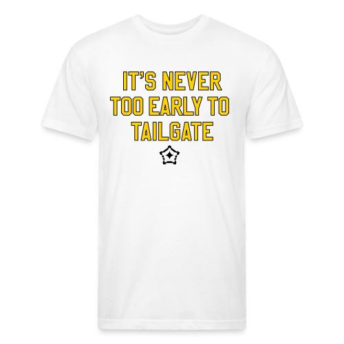 It's Never Too Early to Tailgate - Unisex Poly/Cotton T-Shirt