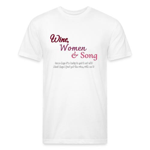 Wine, Women & Song - Unisex Poly/Cotton T-Shirt