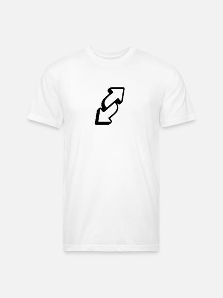 Reverse flash - Unisex Poly/Cotton T-Shirt - white