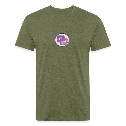 DerpDagg Logo - Men’s Fitted Poly/Cotton T-Shirt