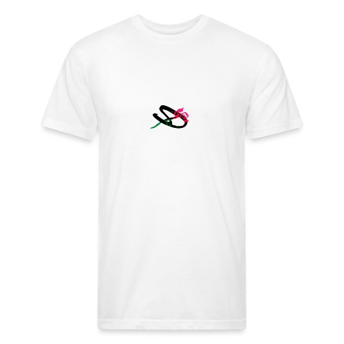 Rose Thread - Men’s Fitted Poly/Cotton T-Shirt