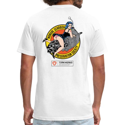 Manual Gearbox Preservation Society - Men’s Fitted Poly/Cotton T-Shirt