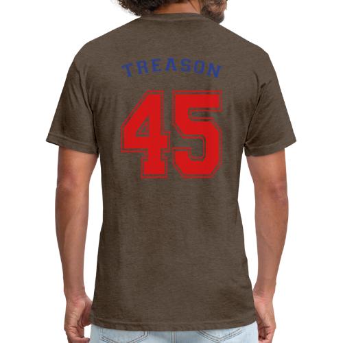 Treason 45 T-shirt - Fitted Cotton/Poly T-Shirt by Next Level