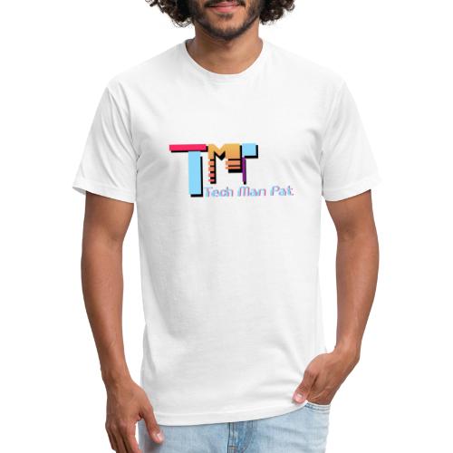 TechManPat Logo Large - Men’s Fitted Poly/Cotton T-Shirt