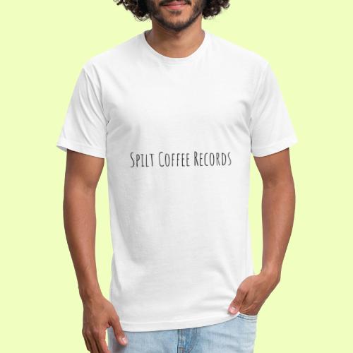 Spilt Coffee Merch - Men’s Fitted Poly/Cotton T-Shirt