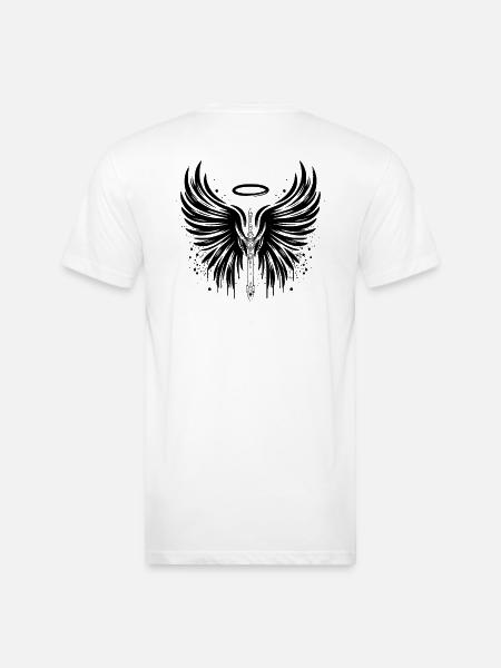 VELKRY Warrior Spirit - Unisex Poly/Cotton T-Shirt - white