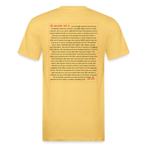 We Welcome You If ... - Unisex Poly/Cotton T-Shirt