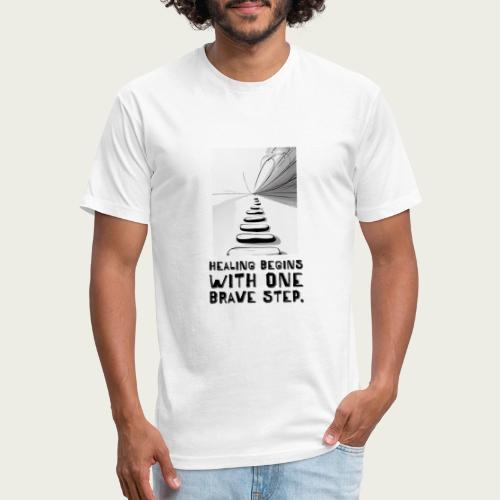 Recovery Mantra for “The Courage to Begin” - Unisex Poly/Cotton T-Shirt