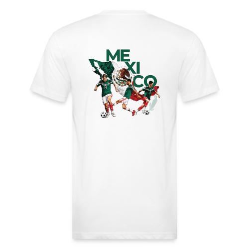 México Mundial Tee (Blanco) — Doble Estampado - Unisex Poly/Cotton T-Shirt