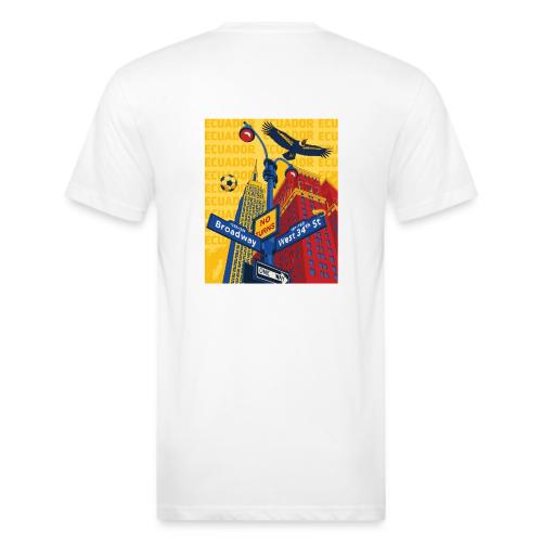 Ecuador Mundial Tee (blanco) — Doble Estampado - Unisex Poly/Cotton T-Shirt