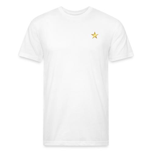 Gold Star 2 Dark Font - Unisex Poly/Cotton T-Shirt