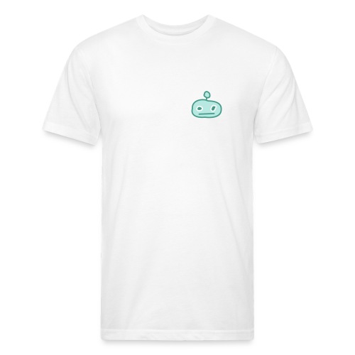 Okay Bot - Fitted Cotton/Poly T-Shirt by Next Level