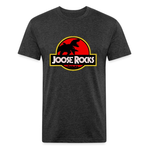 Jooserassic Park - Fitted Cotton/Poly T-Shirt by Next Level