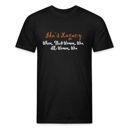 When Black Women Win, All Women Win - Fitted Cotton/Poly T-Shirt by Next Level